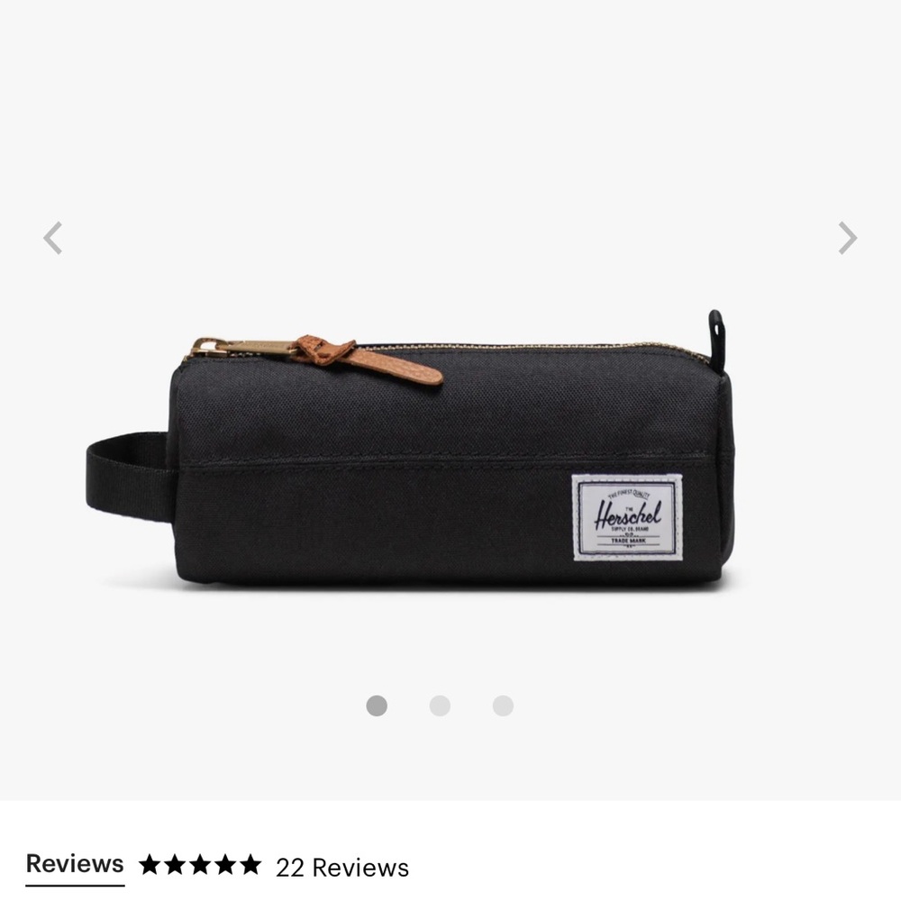 Herschel Settlement Pencil Case in Icy Forest Green